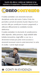 Mobile Screenshot of contocorrente.it